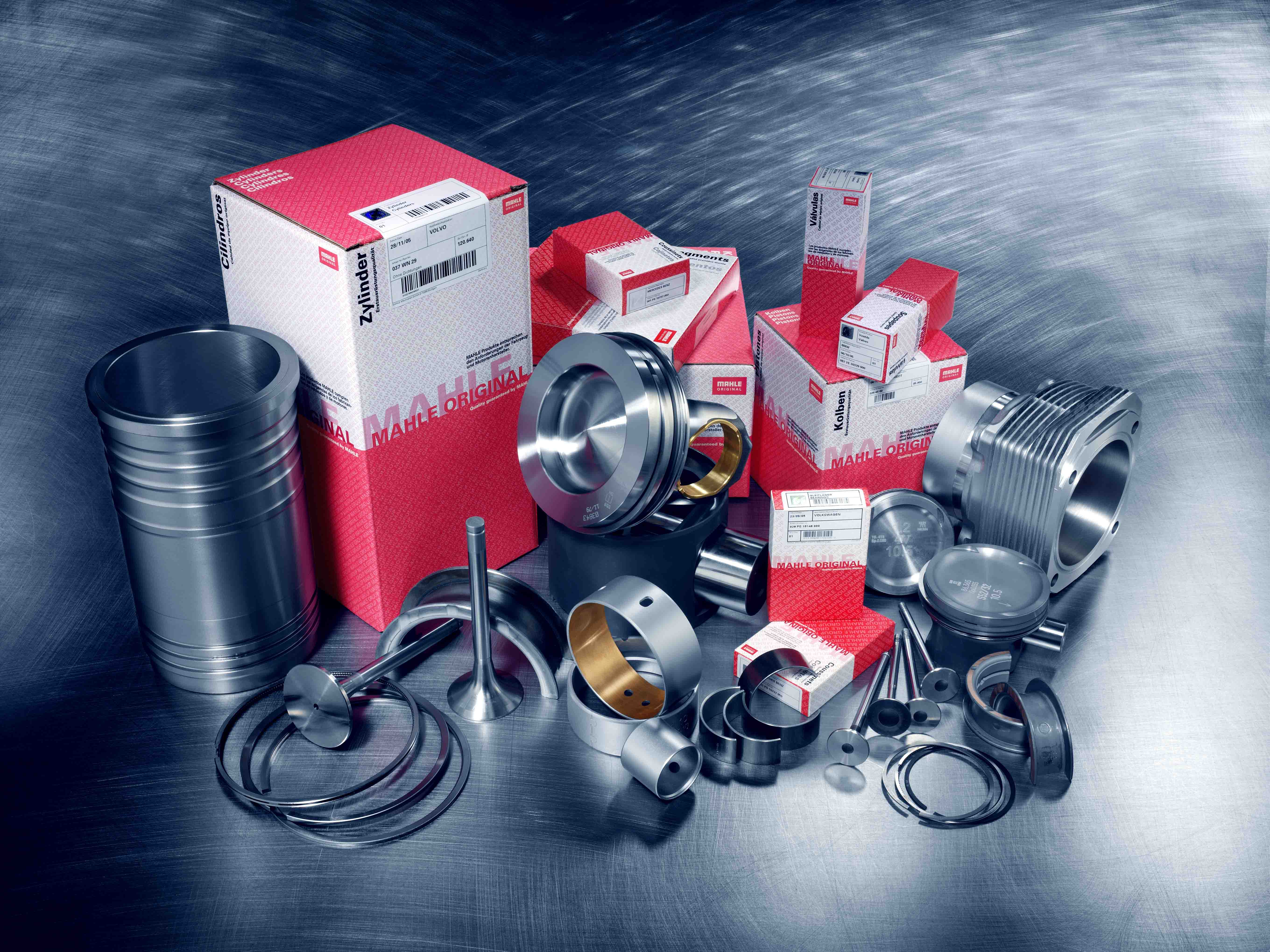 Engine components from MAHLE