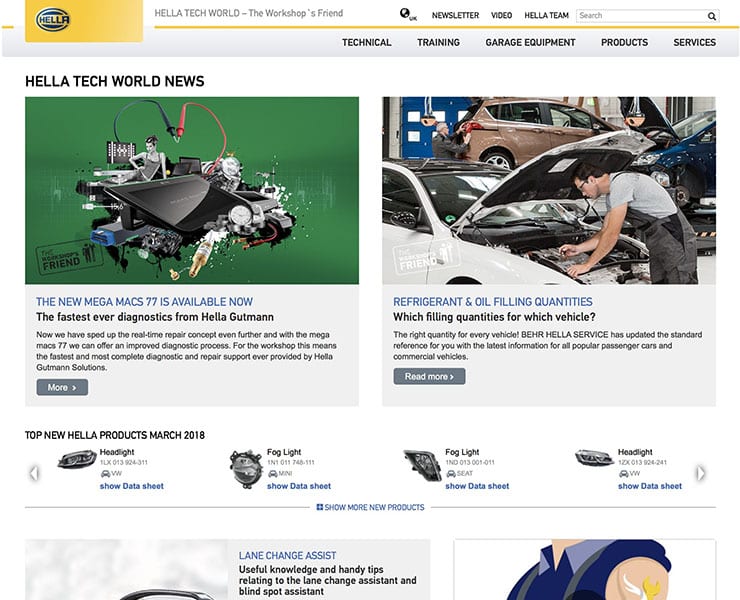 HELLA TECH WORLD now freely accessible