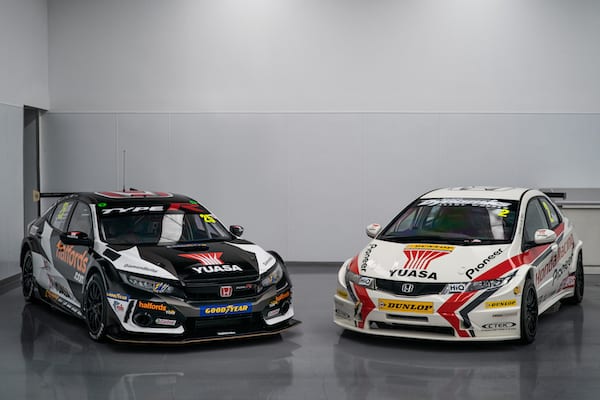 Yuasa celebrate ten years in the BTCC