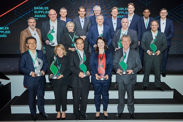 Brembo receives the Daimler Supplier Award in sustainability