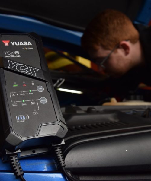 Yuasa YCX battery chargers launched at Automechanika Frankfurt