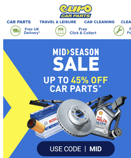 ASA upholds complaint over Euro Car Parts advert with mass discounts