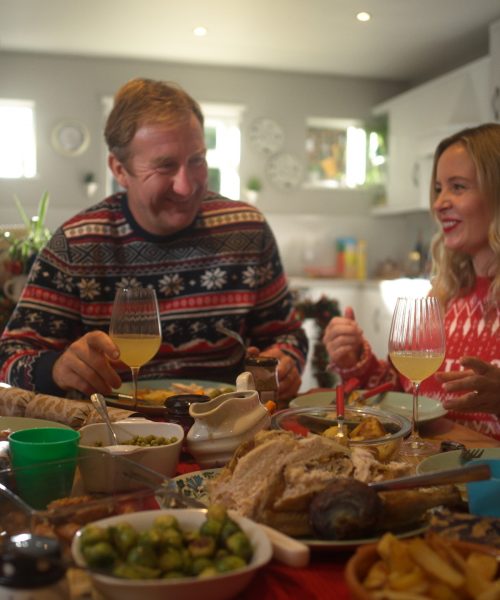Ben offering support at Christmas