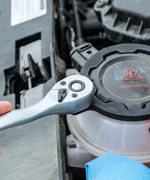 VW coolant cap wrench from Laser Tools