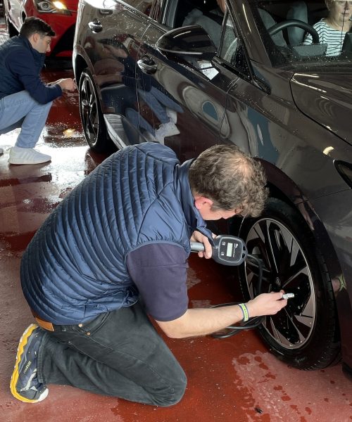 More than half of cars have tyre tread depth and pressure problems