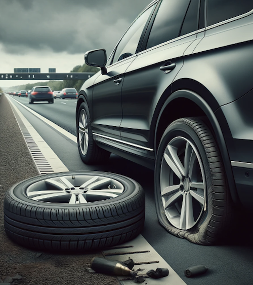 Tyre issues main cause of motorway breakdowns