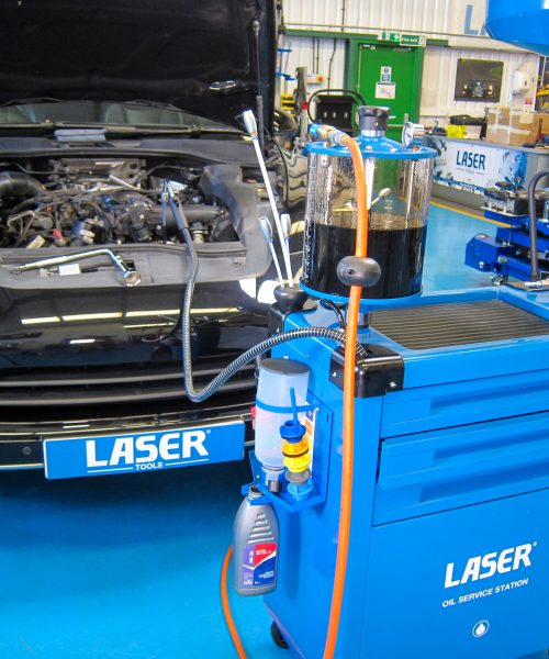 Laser Tools Oil Service Station provides convenience