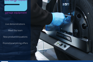 Straightset to Unveil Interactive Garage Equipment Stand