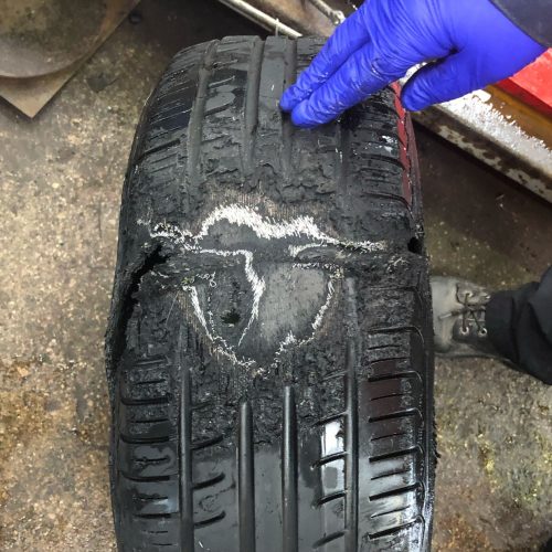 Tyre defects in MOT failures reach record levels
