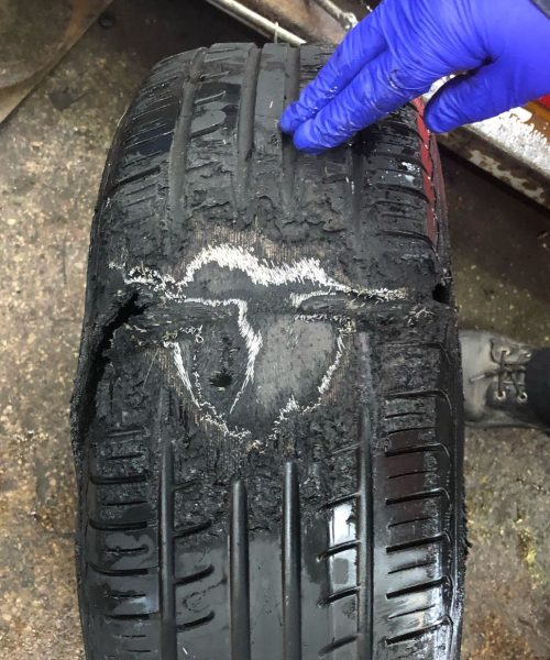 Tyre defects in MOT failures reach record levels