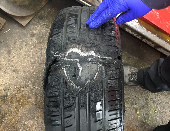 Tyre defects in MOT failures reach record levels
